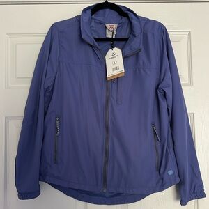 Avalanche blue jacket size large